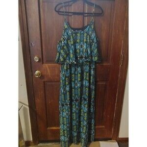 Kate and Mallory graphic print maxi dress